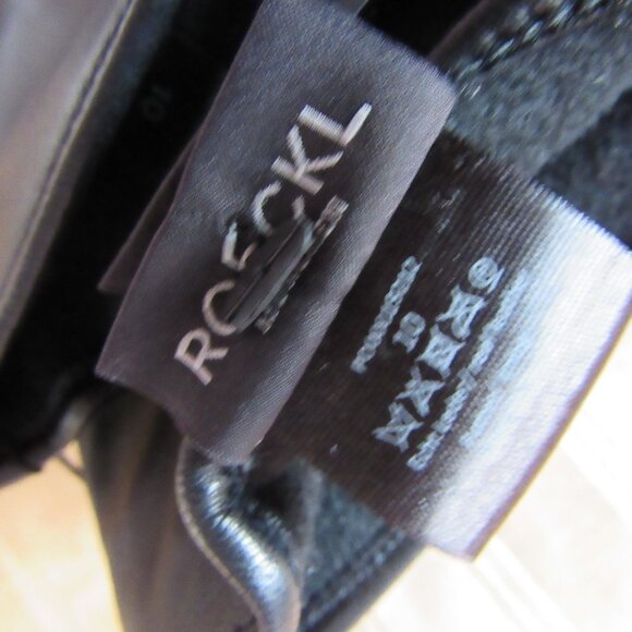 Roeckl Leather Gloves Lined: Acril, Size 10 Black, New - Picture 2 of 4